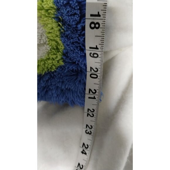 Pottery Barn Kids Dinosaur Themed Rectangular Rug Green & Blue Pottery Barn - Picture 6 of 9